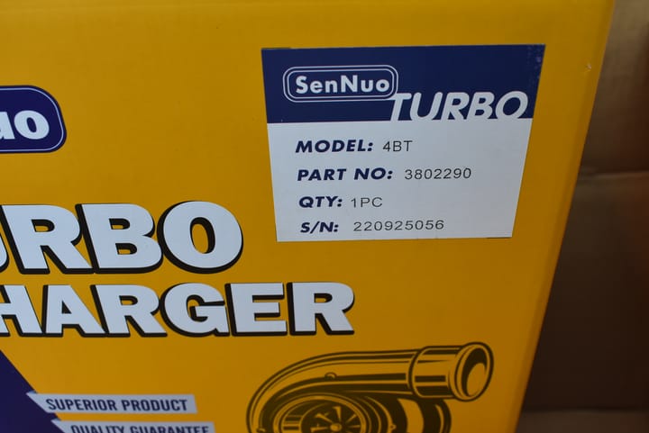 3802290 Turbocharger