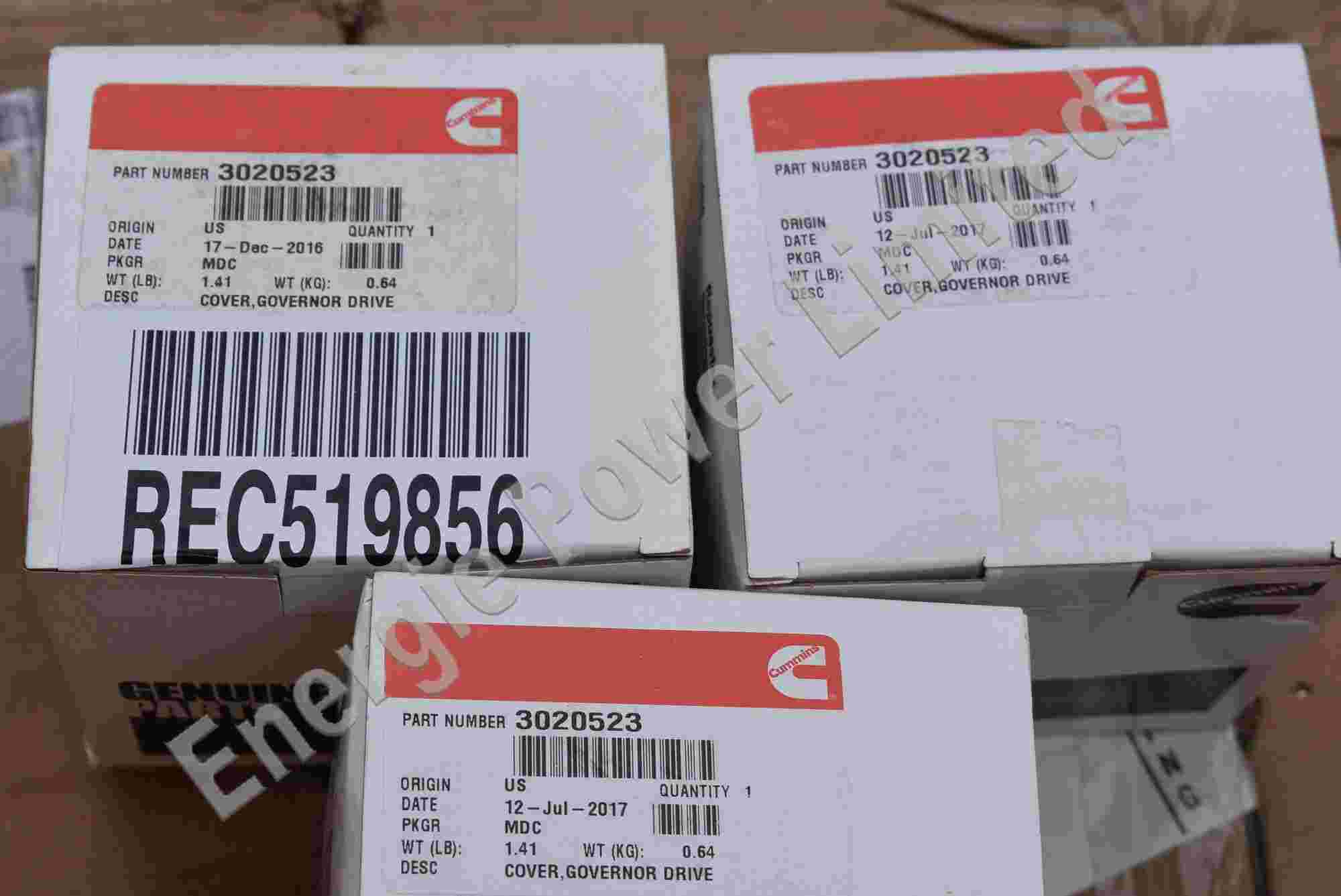 3020523 Cover And Bushing Assembly Variable Speed Governor