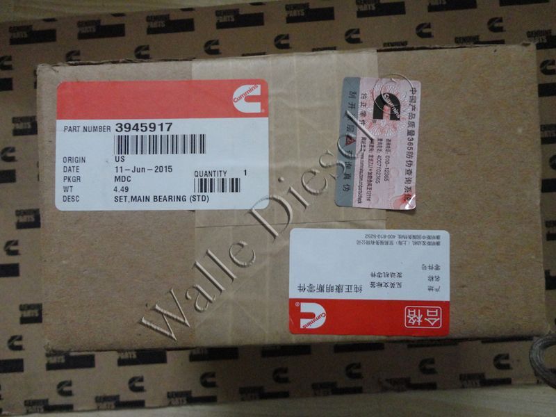 3945917 Main Bearing Set