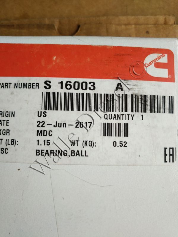 S16003A Ball Bearing