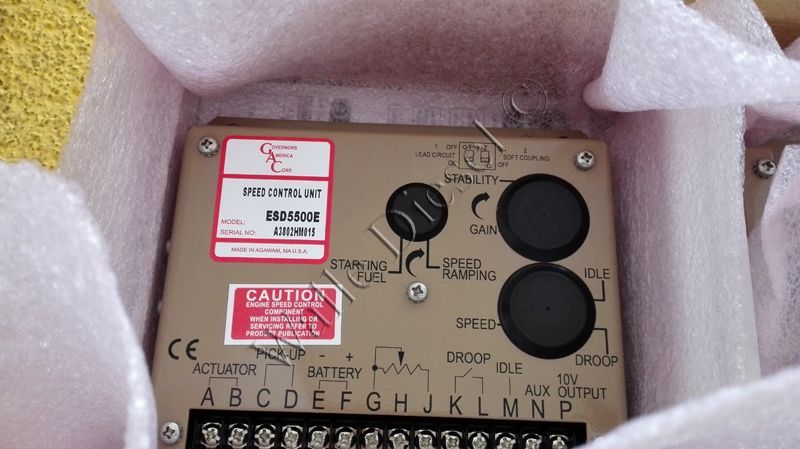 ESD5500E Speed Control