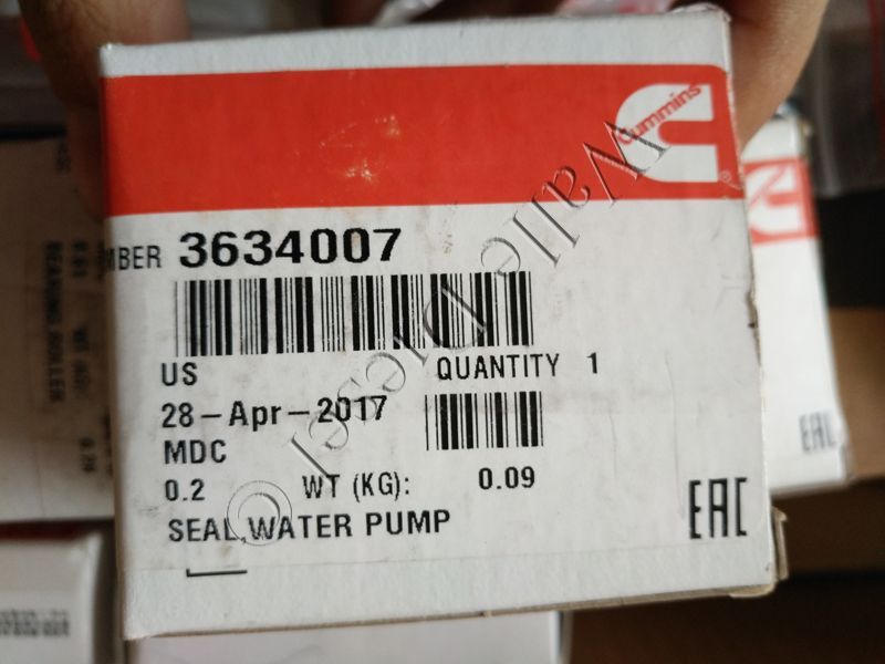 3634007 Water Pump Seal