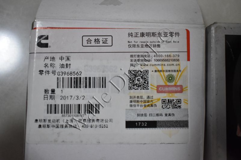 G3968562 oil seal