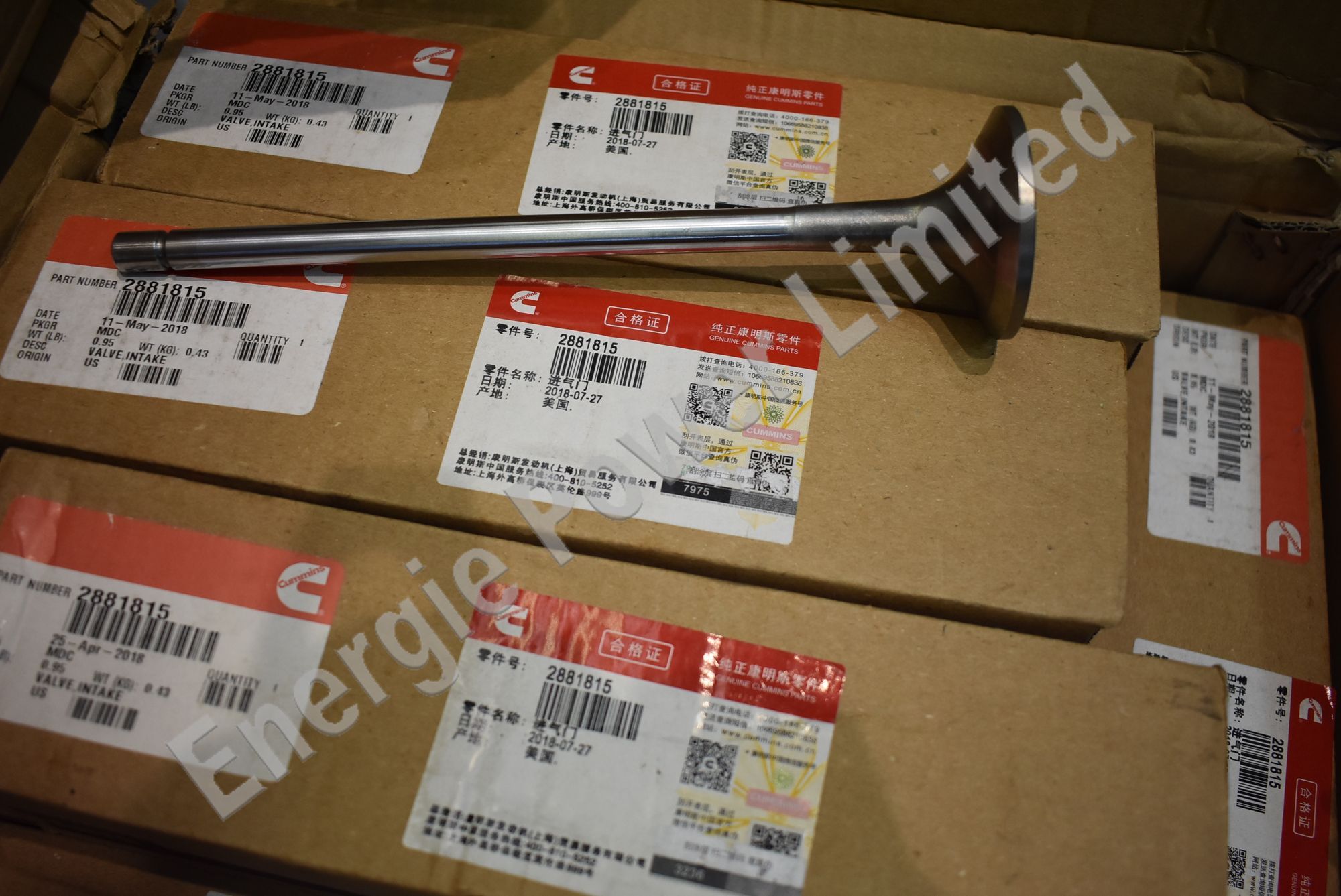 2881815 Intake valve