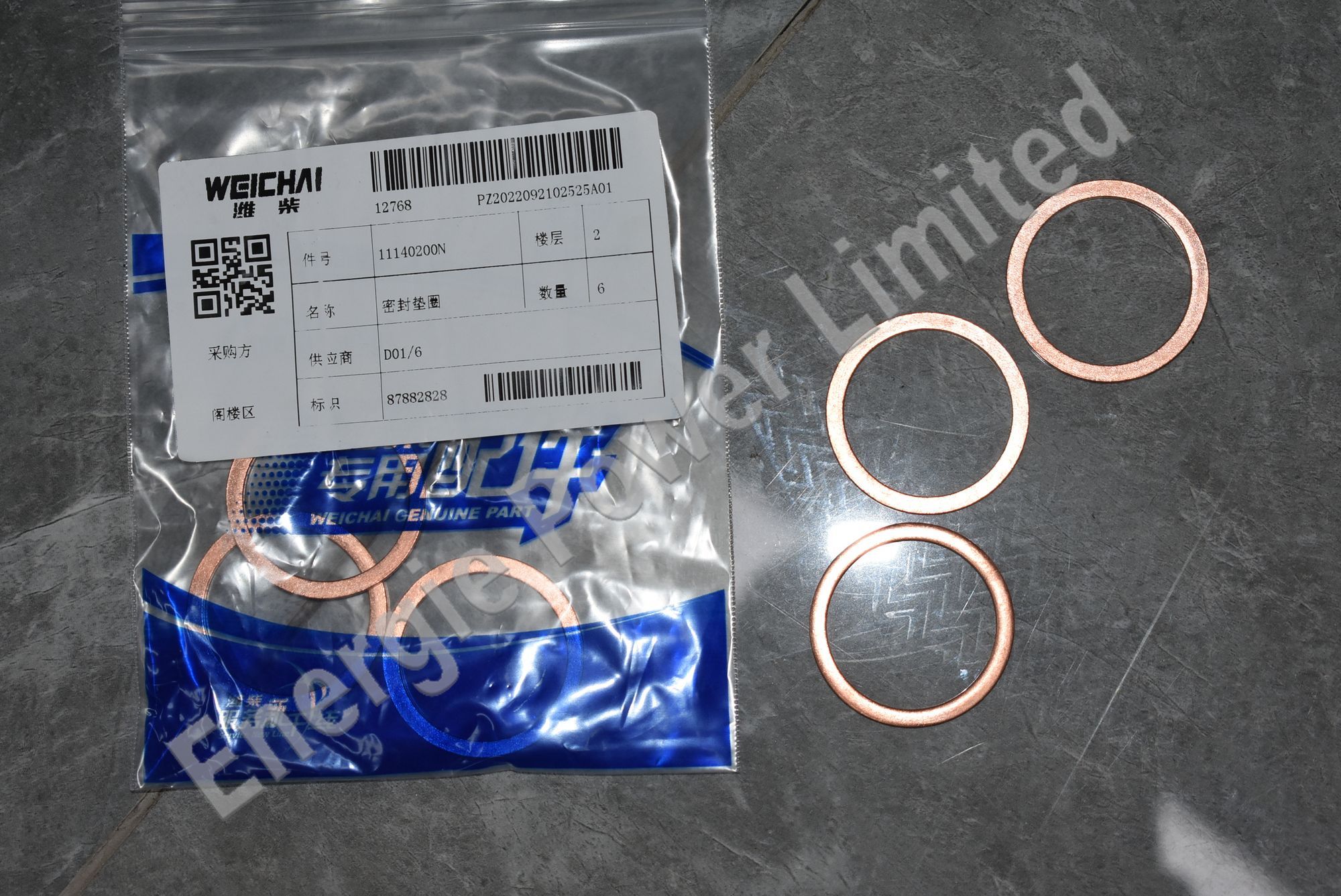 11140200N Sealing gasket