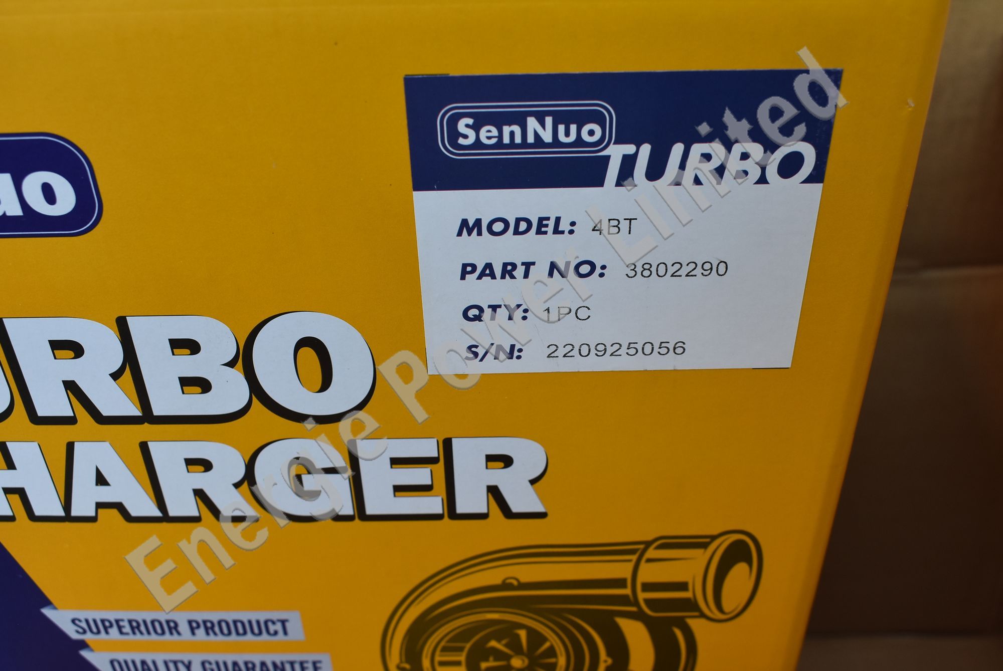 3802290 Turbocharger