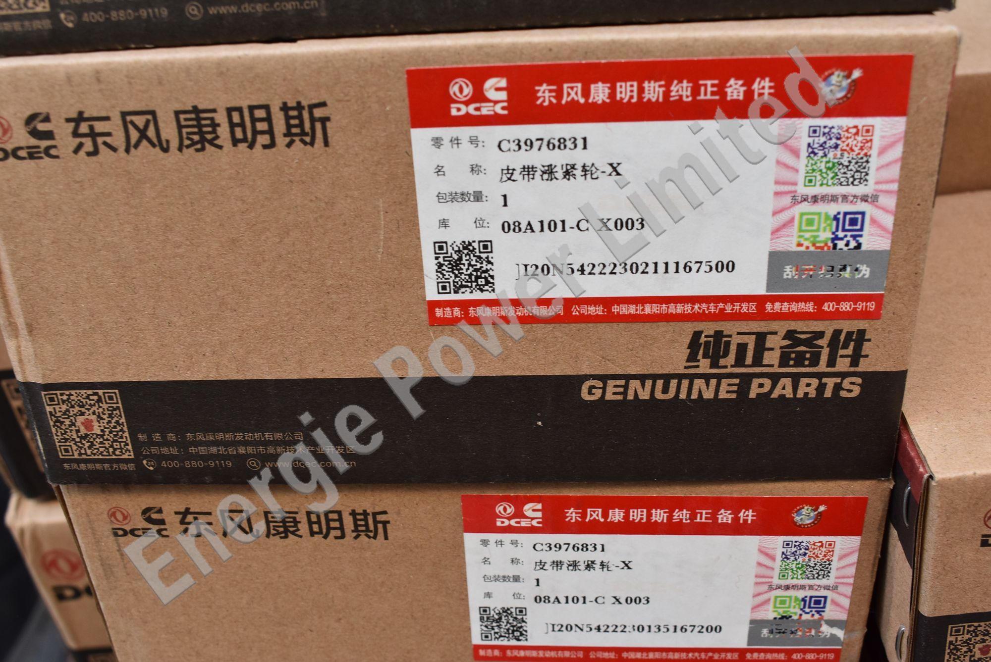 3976831 belt tensioner