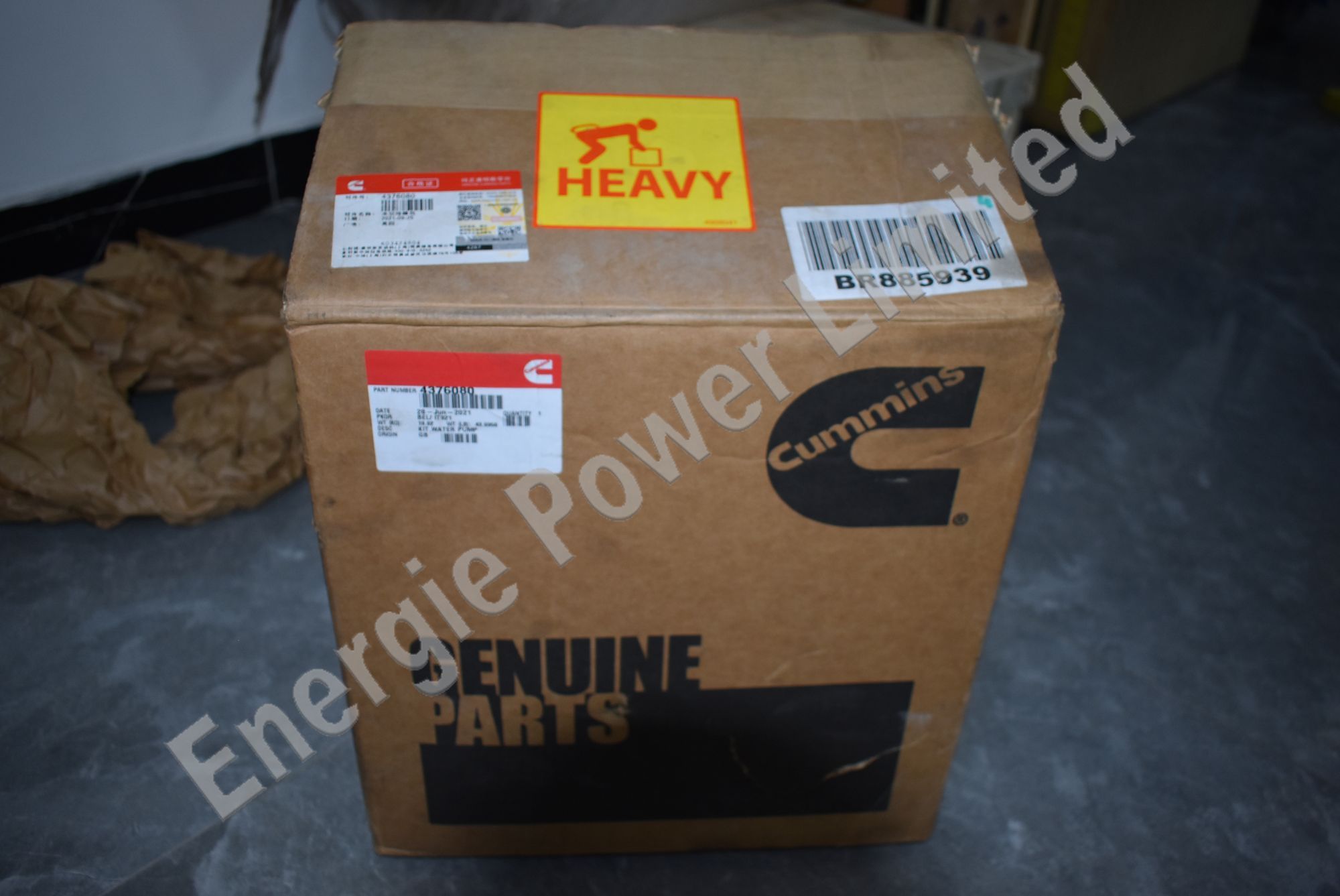 4376080 Water pump kit