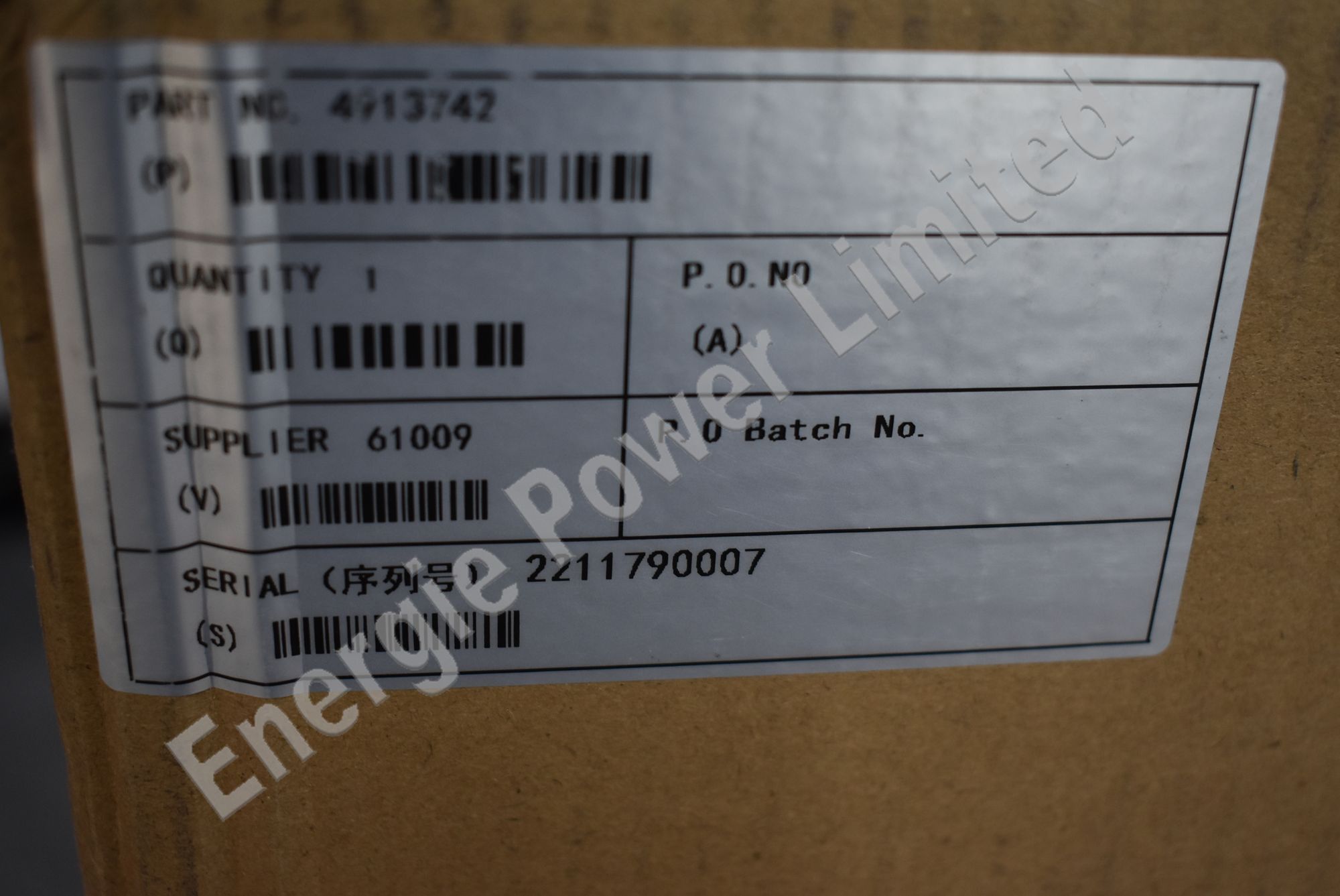 4913742 Instrument Panel